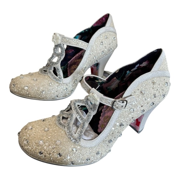 Irregular Choice Icely Festive Whimsical Buckle Heel Size 41